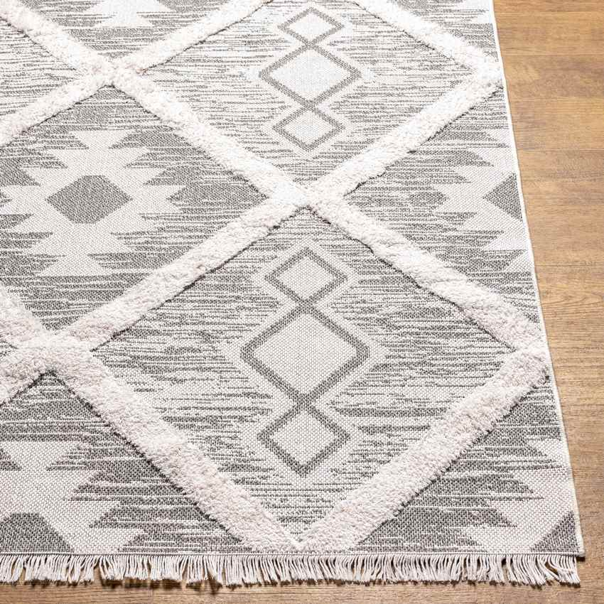 McKee Rustic Light Gray Area Rug
