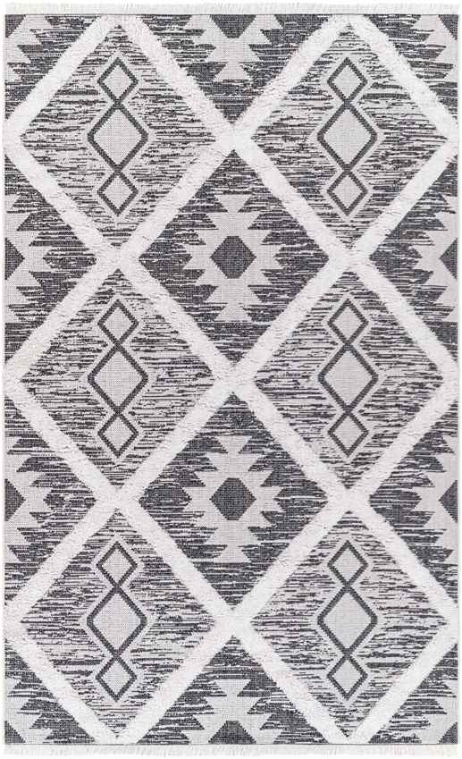 McKee Rustic Charcoal Area Rug