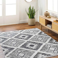 McKee Rustic Charcoal Area Rug