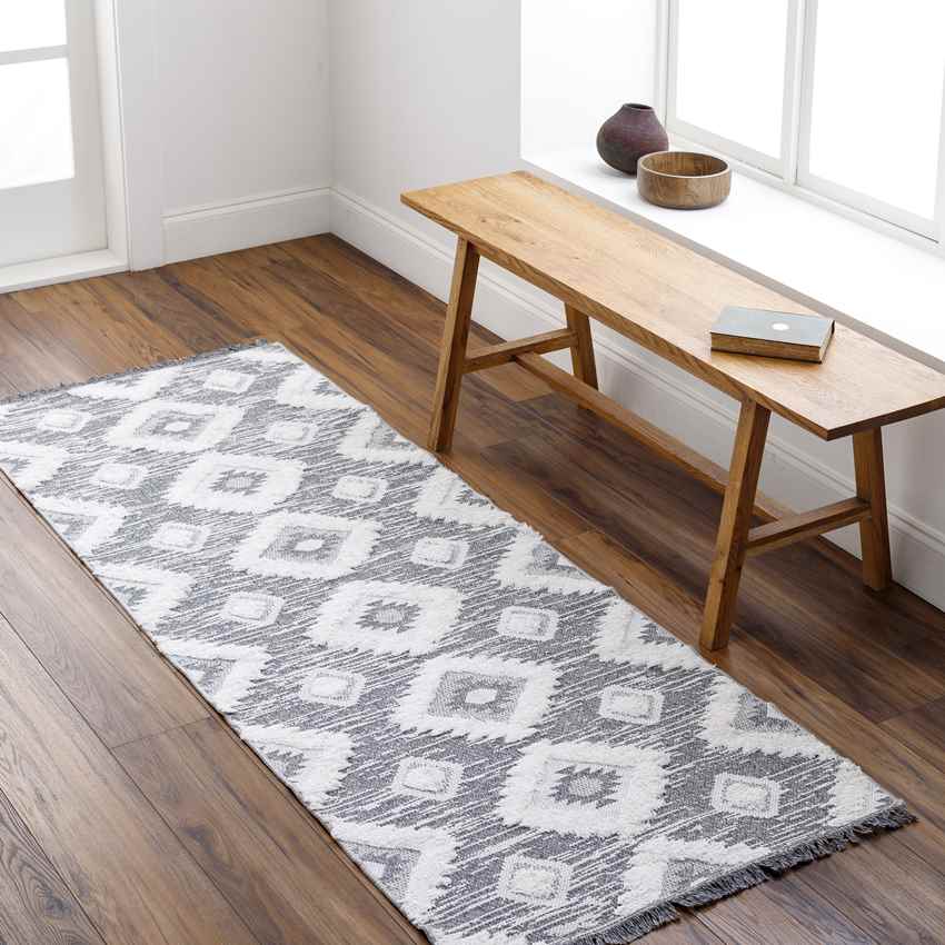 Moran Rustic Light Gray Area Rug