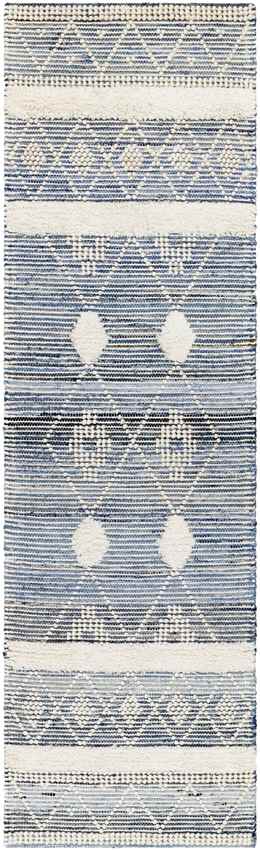 Rolla Global Slate Blue/Cream Area Rug