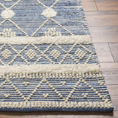 Rolla Global Slate Blue/Cream Area Rug