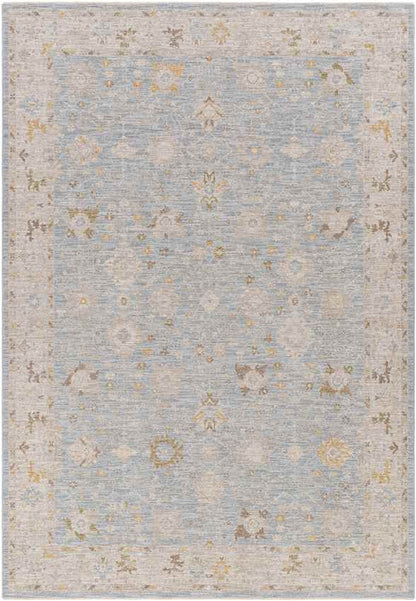 Atlantic Traditional Pale Blue Area Rug