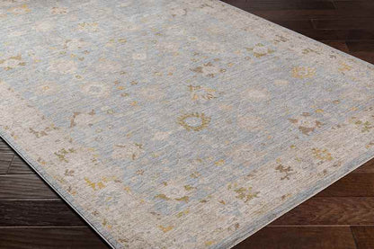 Atlantic Traditional Pale Blue Area Rug