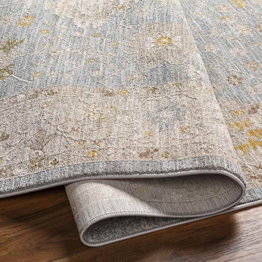 Atlantic Traditional Pale Blue Area Rug