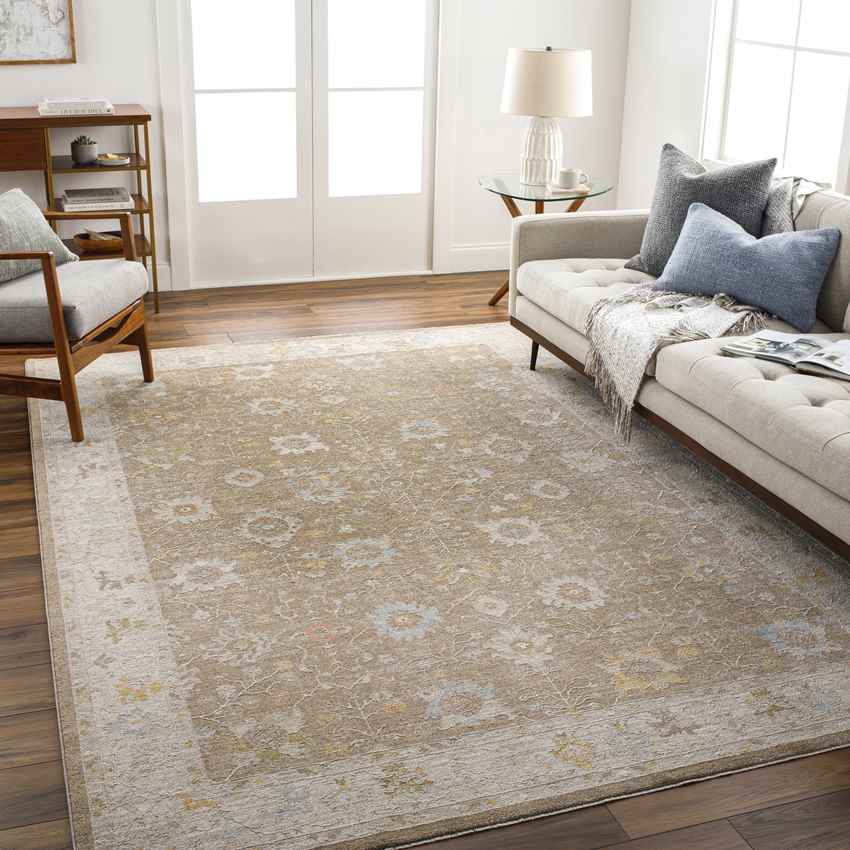 Atlantic Traditional Brown Area Rug