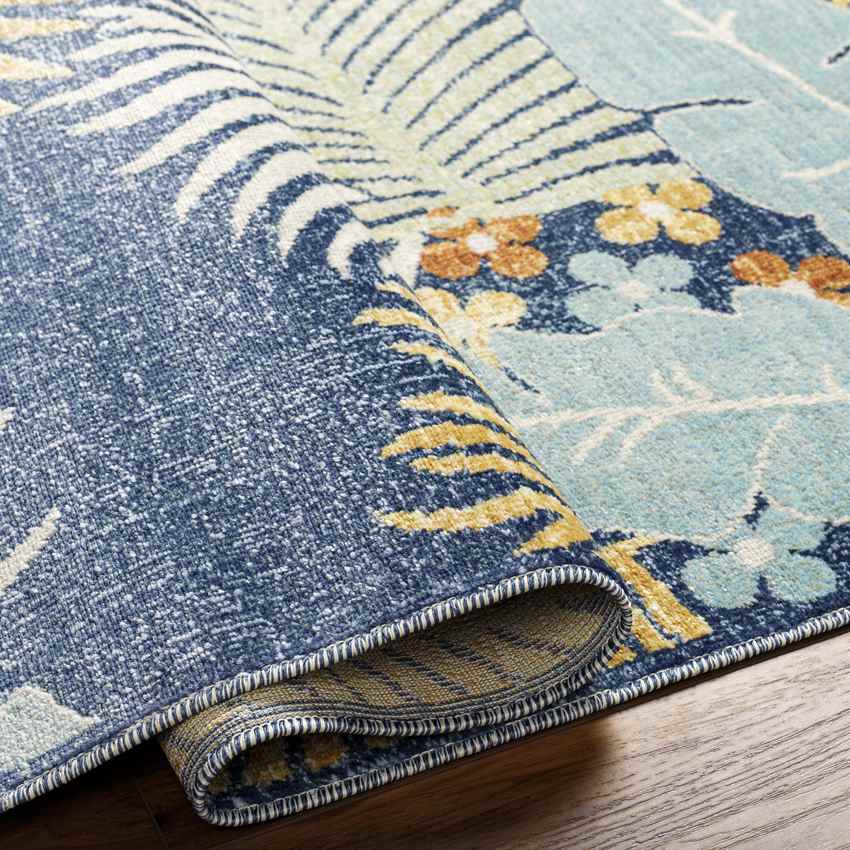 Robards Coastal Yellow Area Rug