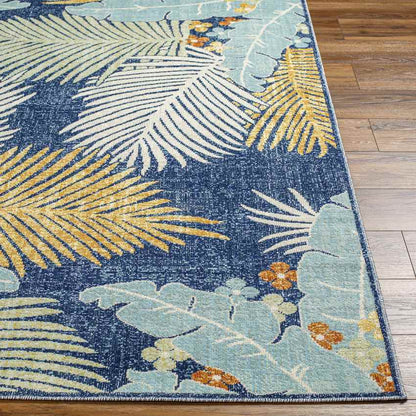 Robards Coastal Yellow Area Rug