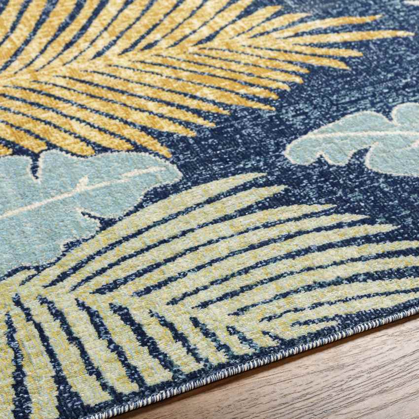 Robards Coastal Yellow Area Rug