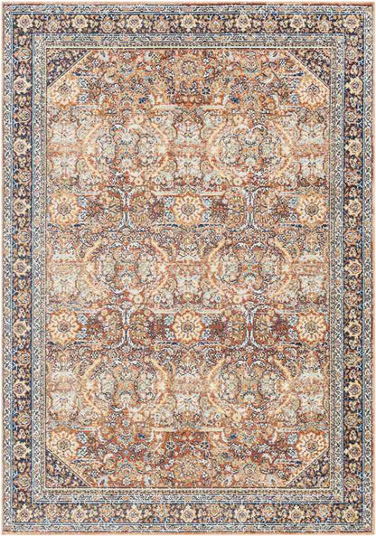 Robertson Coastal Burgundy Area Rug