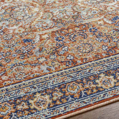 Robertson Coastal Burgundy Area Rug