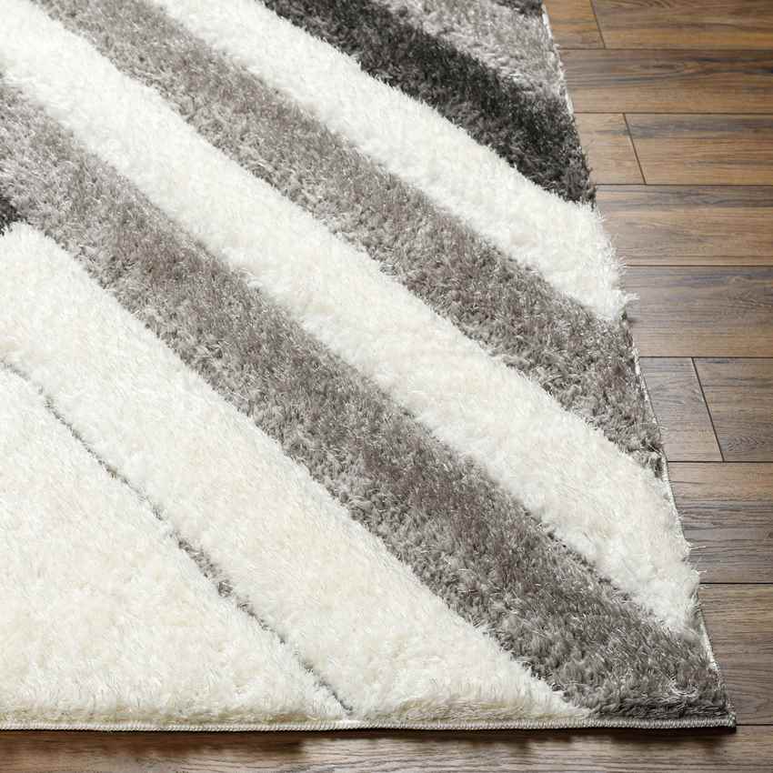 Savonburg Modern Ivory/Light Gray Area Rug