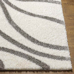 Bouton Modern Ivory Area Rug