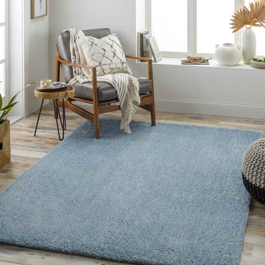Boxholm Modern Denim Area Rug