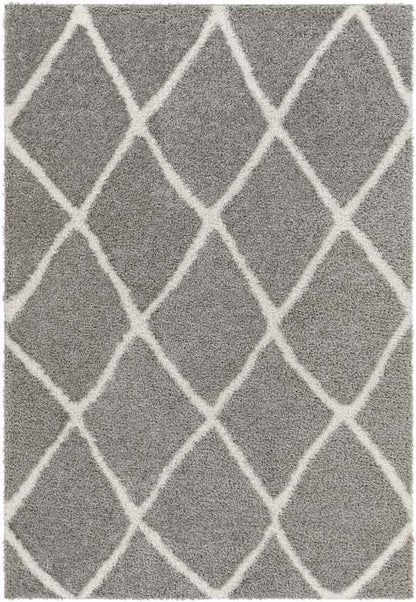 Breathitt Global Dark Gray Area Rug