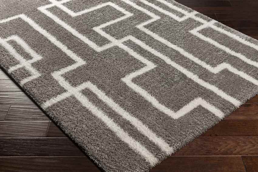 Brewster Modern Dark Gray Area Rug
