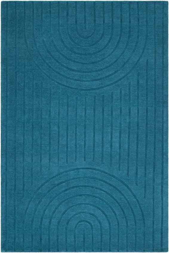 Mankato Modern Dark Teal Area Rug