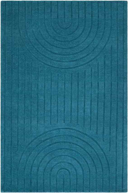 Mankato Modern Dark Teal Area Rug