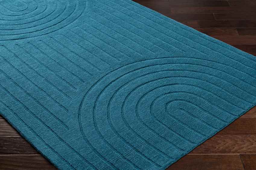 Mankato Modern Dark Teal Area Rug