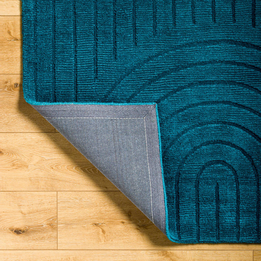 Mankato Modern Dark Teal Area Rug