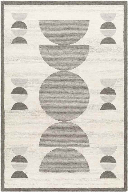 Indiana Modern Dark Gray Area Rug