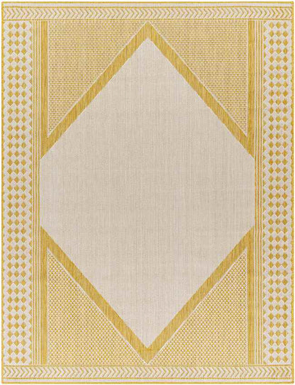 Silver Global Mustard/Ivory Area Rug