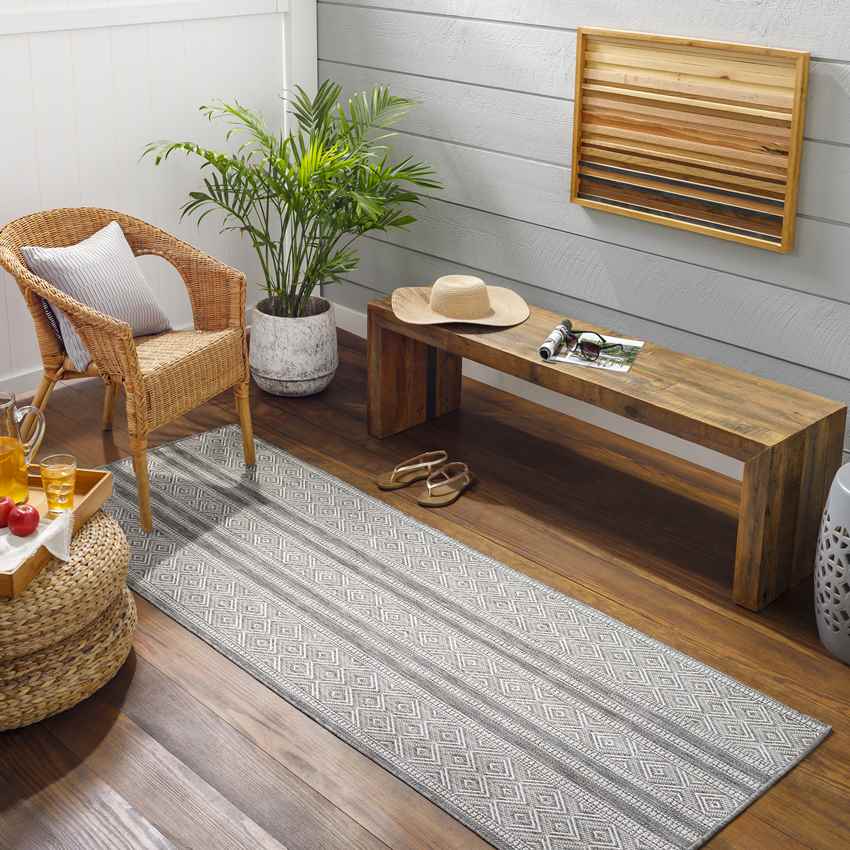 Slater Global Charcoal Area Rug