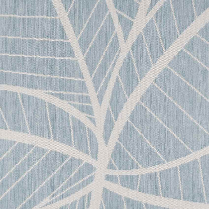 Smolan Coastal Light Teal Area Rug