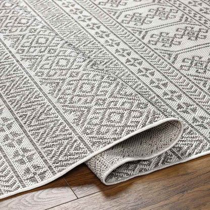 Solomon Global Silver Gray Area Rug