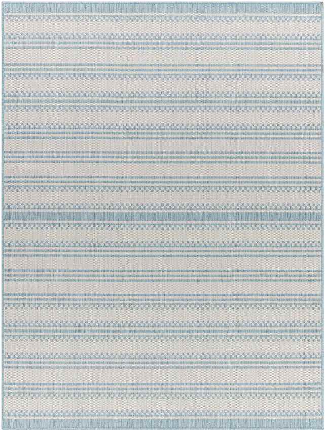 South Global Light Teal Area Rug