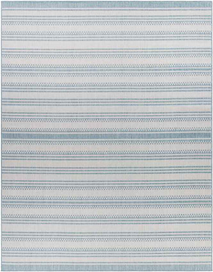 South Global Light Teal Area Rug