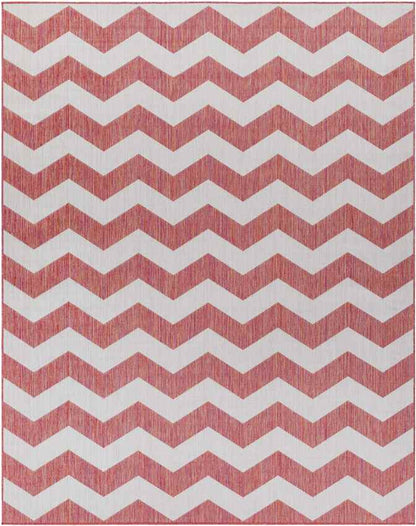 Spring Global Dark Coral/Ivory Area Rug