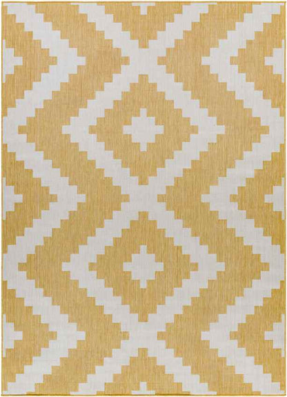 Squaw Global Mustard/Off-White Area Rug