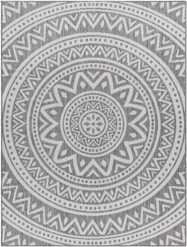 St Ansgar Global Medium/Silver Gray Area Rug