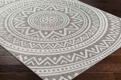 St Ansgar Global Medium/Silver Gray Area Rug