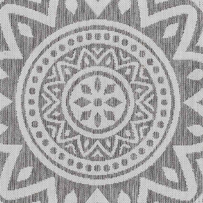 St Ansgar Global Medium/Silver Gray Area Rug