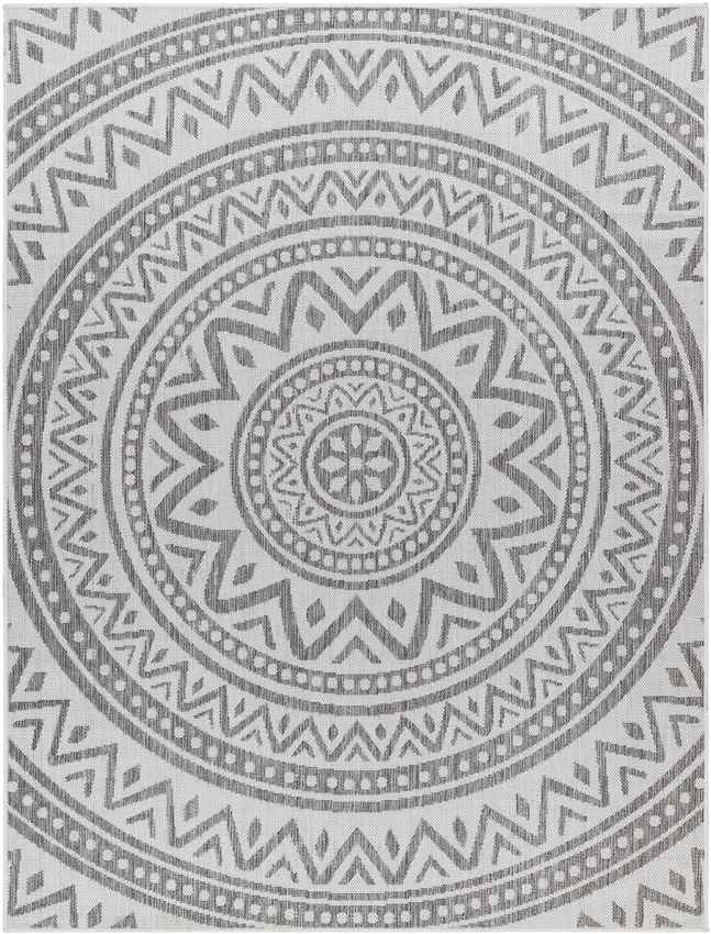 St Ansgar Global Silver Gray/Medium Gray Area Rug
