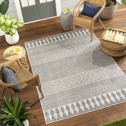 St George Global Cream/Smoke Gray Area Rug