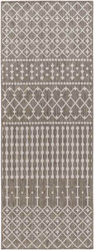 St Mary Global Dark Brown/Off-White Area Rug