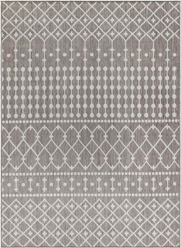 St Mary Global Dark Brown/Off-White Area Rug