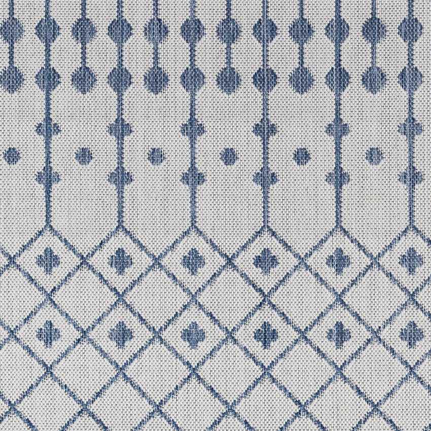 St Mary Global Off-White/Navy Area Rug