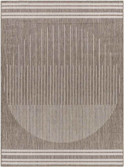Struble Global Dark Brown Area Rug