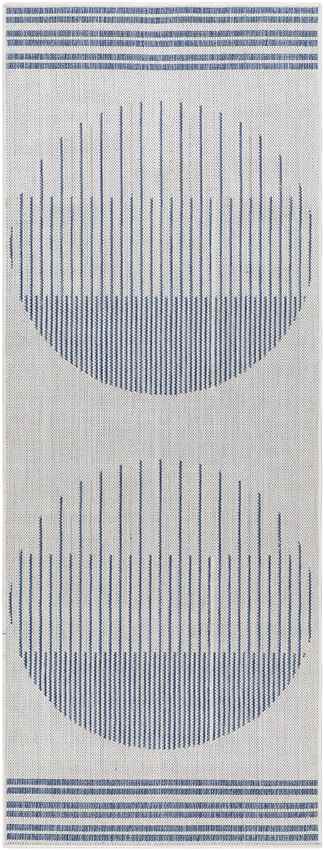 Struble Global Navy/Ivory Area Rug