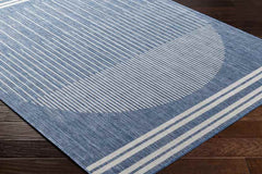 Struble Global Dark Blue Area Rug