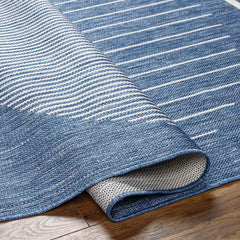 Struble Global Dark Blue Area Rug