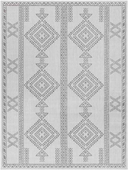 Susank Global Dark Gray/Silver Gray Area Rug
