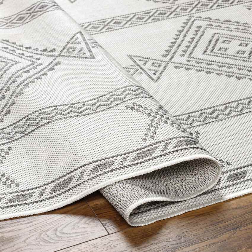 Susank Global Dark Gray/Silver Gray Area Rug