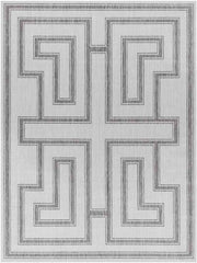 Sylvia Global Ivory/Dark Gray Area Rug