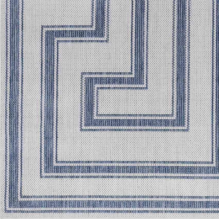Sylvia Global Ivory/Navy Area Rug