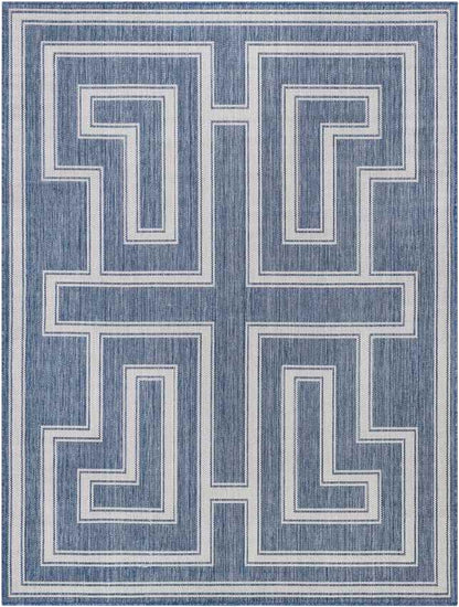 Sylvia Global Navy/Ivory Area Rug